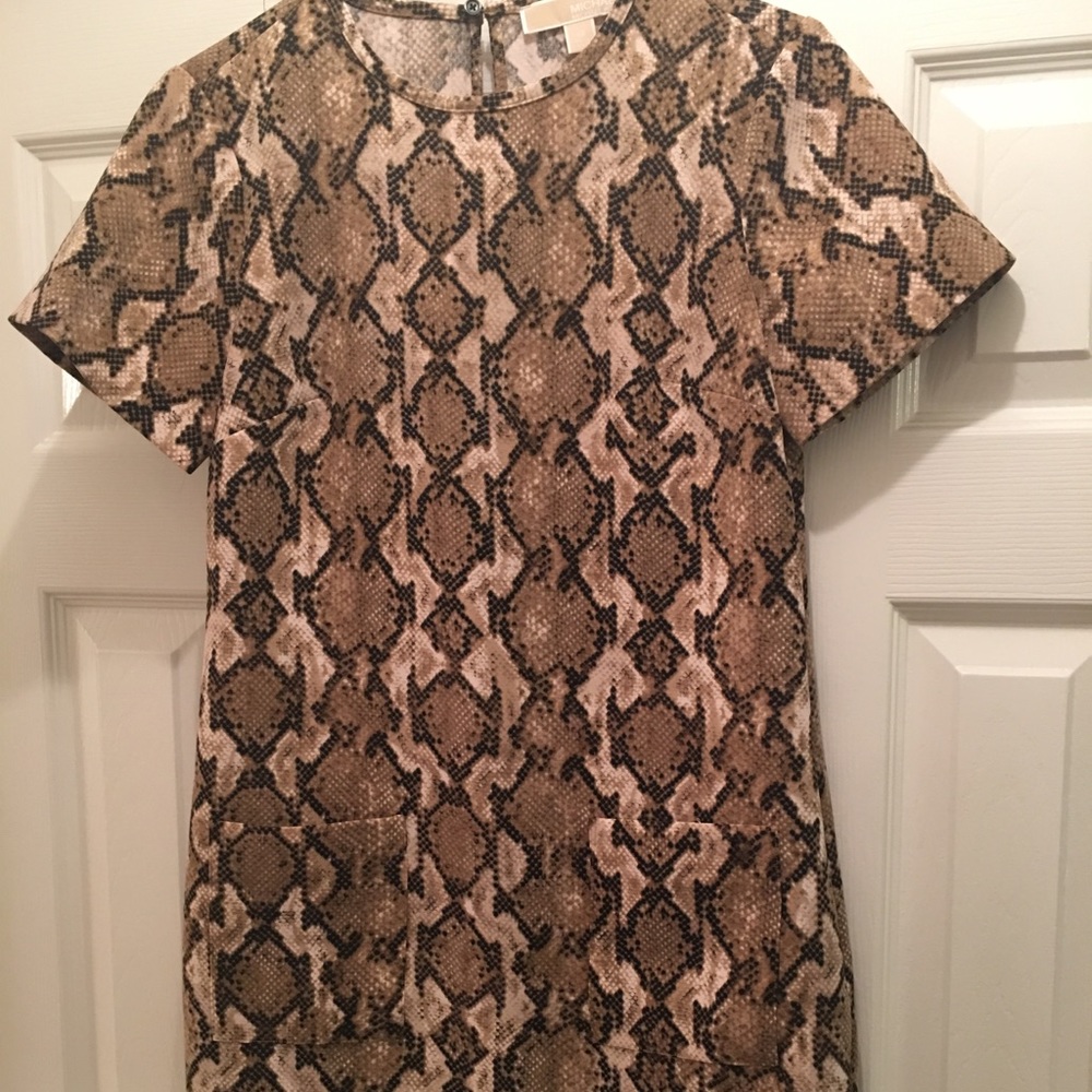 Michael Kors Snake Print Dress